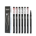 Low MOQ hot sale 4 colors liquid eyebrow pencil waterproof eyebrow pencil